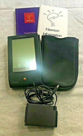 Apple Newton Messagepad | H1000 | W/case | Stylus | Charger - 1993