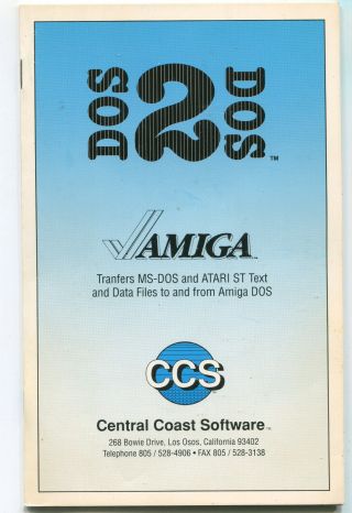 Dos 2 Dos Amiga Software 3