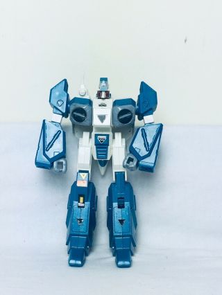 Vintage Gakken Robotech Legioss Mospeada Transformer Light Blue Alpha Fighter