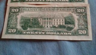 1969 $20 star note bill currency jackson vintage money chicago 5