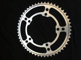 Vintage Stronglight 80s 52t 122 Bcd Alloy Chainring For Road Bike