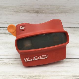 Vintage View Master 3d Viewer Red Classic Viewmaster Toy Slide Viewer