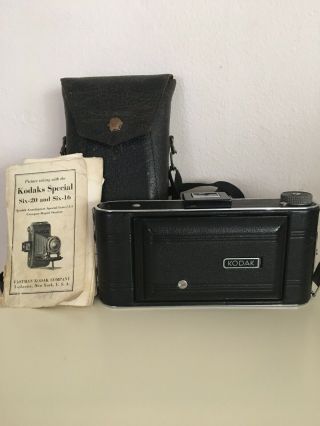 Vintage Eastman Kodak Camera Six - 16 Anastigmat Special Lens f.  4.  5 U.  S. 2