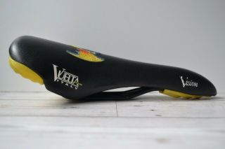Vintage 1998 Selle Bassano Vuelta Vision Saddle Italy