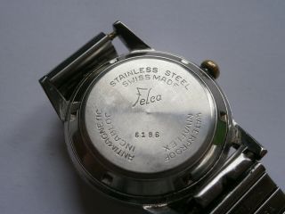 Vintage gents wristwatch FELCA AIRMASTER automatic watch spares ETA 7