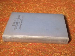 HOOD ' S TENNESSEE CAMPAIGN - 1929 FIRST EDITION - CIVIL WAR - NEALE PUBLISHING 2