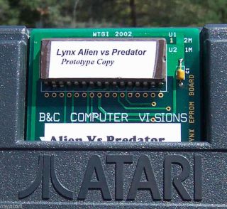 Alien Vs Predator Atari Lynx Unreleased Cartridge Avp