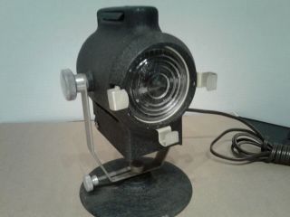 Vintage Photography light Cycon Los Angeles 30 ' s 40 ' s movie light fresnel lens 2