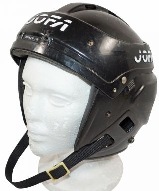 Vintage Jofa 390sr Hockey 390 Senior Black Helmet 6 3/4 - 7 3/8 Adult S/m Style 1
