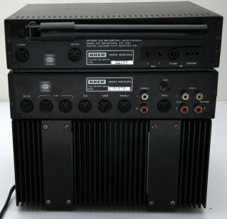 Uher Mini Stereo Stack System.  Z 140,  VG 840,  EG 740 with Voltage convertor 7