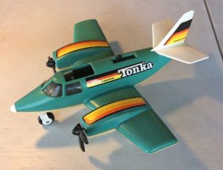 Vintage 1979 Tonka Hand Commander Turbo Prop Plane Toy