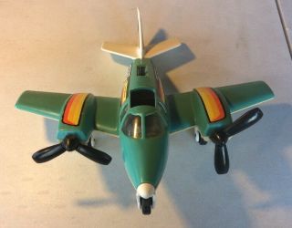 Vintage 1979 Tonka Hand Commander Turbo Prop Plane Toy 2