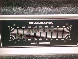 Vintage Peavey 260 - C 400 - Watt Amplifier Equalizer Monitor 3