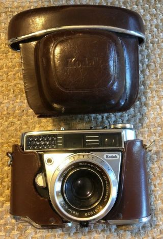 Kodak Retina Automatic Iii Camera W/ Retina - Xenar F:2.  8 50mm Lens And Case