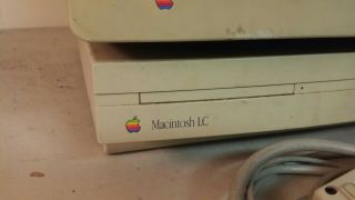Vintage Apple Macintosh LC M0350 Computer w/ Monitor & Mouse (NO POWER) 2