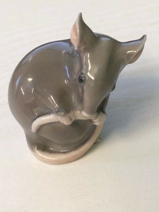 Bing & Grondahl Royal Copenhagen Gray Mouse Ceramic Figurine Vintage Denmark