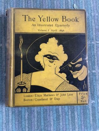 The Yellow Book Vol 1 April 1894 Beardsley Sickert Beerbohm 2
