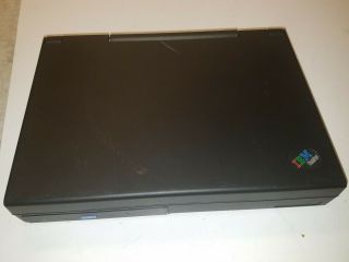 Vintage IBM ThinkPad 365X Laptop Notebook Type 2625 PARTS REPAIR ONLY 2