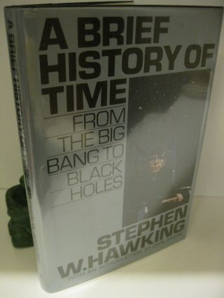 A Brief History Of Time Stephen Hawking 1st State Us Edition Near Fine/nf Scarce