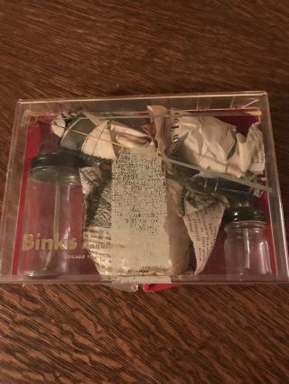 Vintage Binks Airbrush Kit Parts