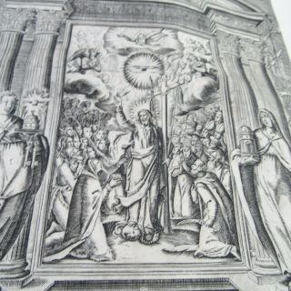 Martyrologium Romanum/1598/vellum Folio 13 " /cardinal Caesare Baronio Catholic Ch