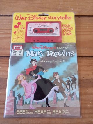 Mary Poppins Walt Disney Storyteller Book Never Opened Vintage Great Shap