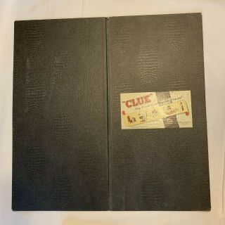 Vintage Parker Bros Clue Board Game Sherlock Holmes Version 1949 Release 5