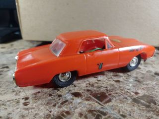 Vintage 1963 Eldon Ford Thunderbird 1/32 Scale Slot Car Vg