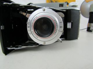 Vintage Kodak Tourist II Camera,  Large Flash With Kodak Flash Holder - 7