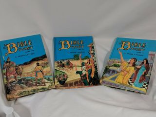 The Bible Story Arthur Maxwell Complete Vintage Book Set 1 - 10 1972 - 74 Vols 3