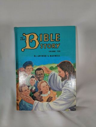 The Bible Story Arthur Maxwell Complete Vintage Book Set 1 - 10 1972 - 74 Vols 5