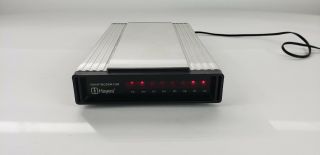 Hayes 1200 External Smartmodem With Ac Adapter Vintage Modem
