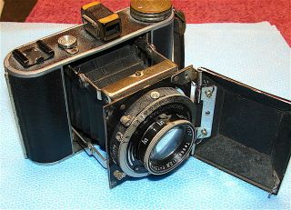Vintage Korrelle Compur F.  Deckel - Munchen Fold Camera - - Parts Or Restoration
