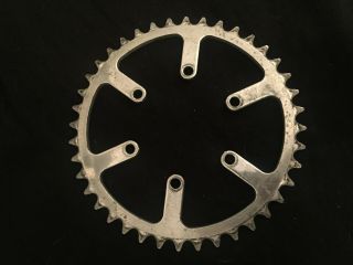 Vintage Specialites Ta 40t 6 - Bolt Alloy Chainring For Road Or Touring Bike