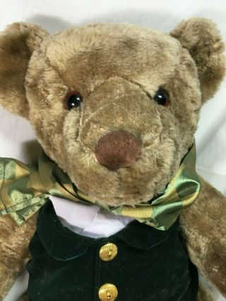 Vintage Harrods 150th Anniversary Teddy Bear Collectible Harrods 1849 1999 5
