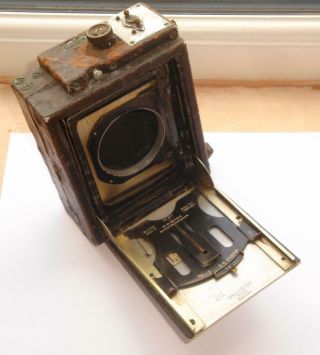 Rare Antique Dallmeyer Speed Camera Spares Repairs For Restoration