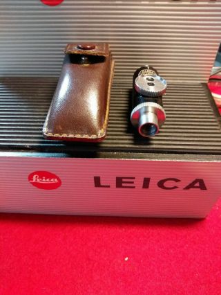 M39 Iif Leica Camera 3g Self Timer Apdoo Leather Case Zelbsteausloser