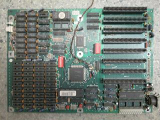 Vintage Intel 8088 Turboxt System Board Computer Pc Motherboard
