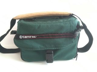 Tamrac Camera Carrying Case Bag Pouch,  Green,  Vintage