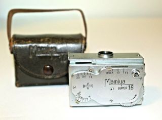 Mamiya 16 Subminiature Spy Vintage Camera From Japan