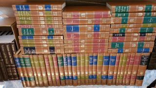 Encyclopedia Britannica Great Books Of The Western World Set (1952) 1 - 54