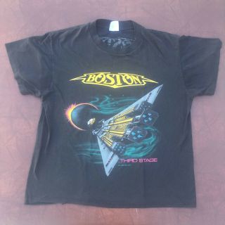 Vintage - Boston - Concert T - Shirt From Third Stage Tour 1987 - Not A Reprint
