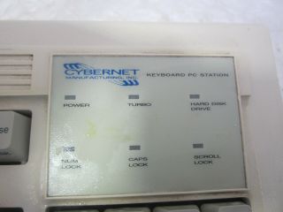 RARE VTG Cybernet Keyboard Network Station (KNS) Computer in a Keyboard No HDD 4