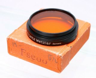 Leica Leitz Fseoo Orange Or A36 Slip On Filter