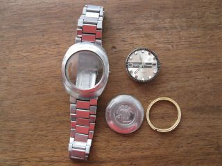 Vintage TISSOT T.  12 T12 Automatic Swiss Watch for Restoration / Parts 2