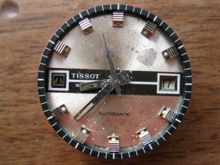Vintage TISSOT T.  12 T12 Automatic Swiss Watch for Restoration / Parts 4