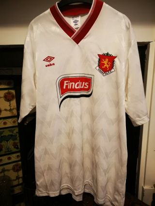Vintage Valletta Fc Football Shirt 90s Umbro Retro Jersey Xl Men Findus Malta