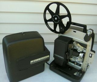 Bell And Howell 8 Film Movie Projector 346a Autoload W/reel