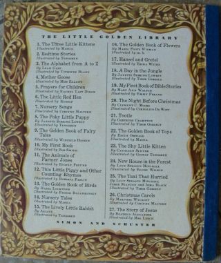 Vintage Little Golden Book HANSEL AND GRETEL w/dust jacket 1st print 1945 4