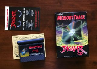 Box Memory Track Cartridge For The Atari Jaguar Cd Player